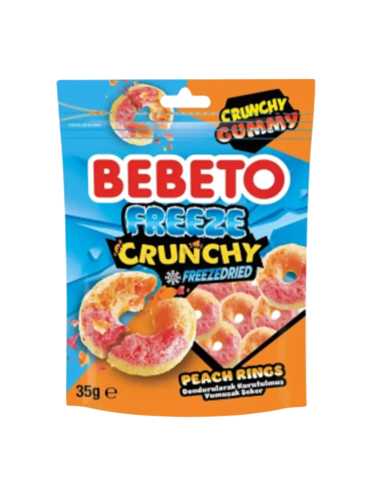 Bebeto Сублимированный Мармелад Персик 35гр
